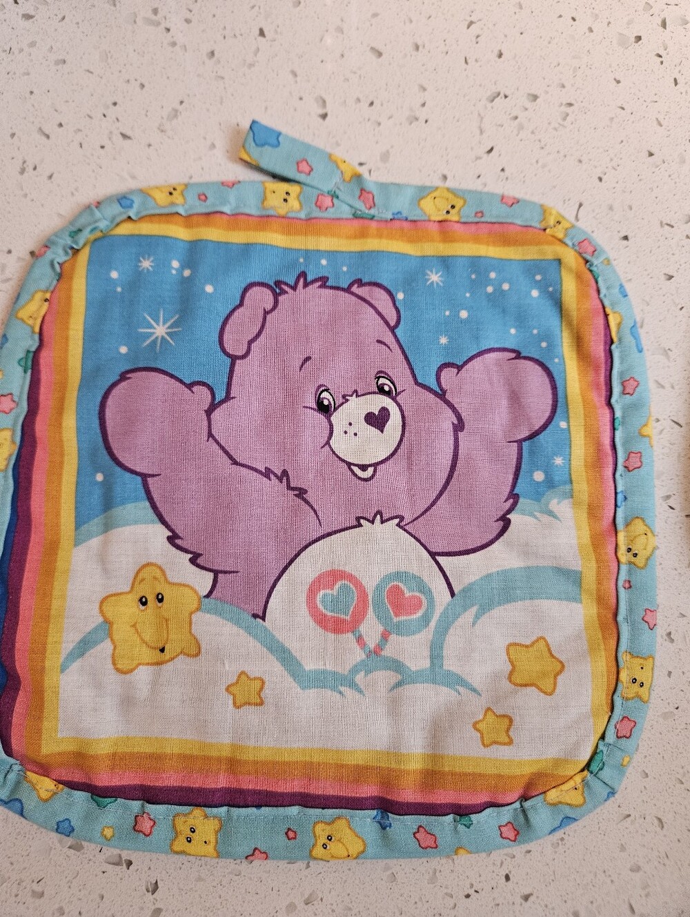 Handmade Care Bear Potholders - Picture 2 of 4